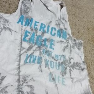 American Eagle flowy tank top.